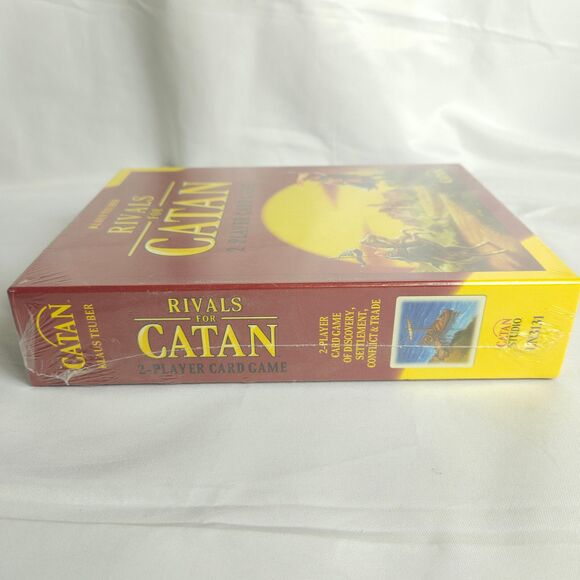 New Sealed Rivals For Catan 2-Player Card Game Klaus Teuber - Picture 4 of 4
